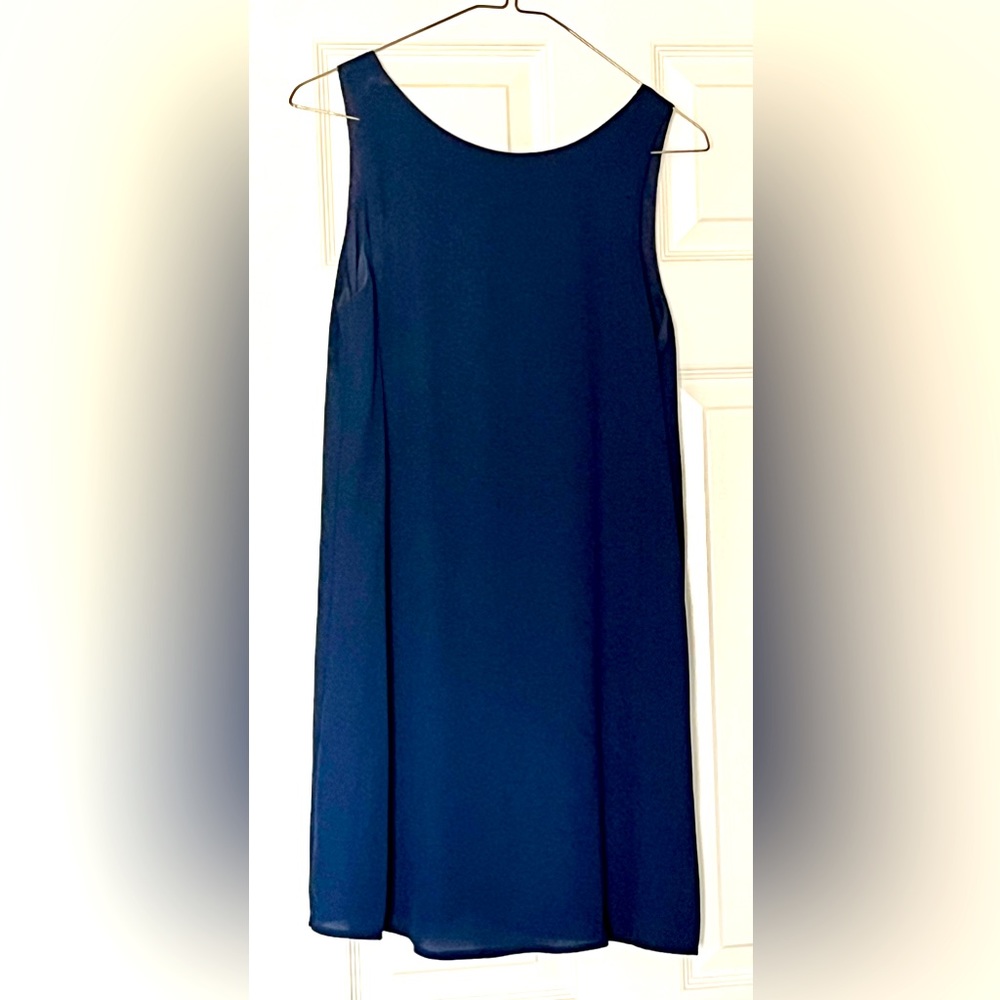 Formal navy blue dress - size small